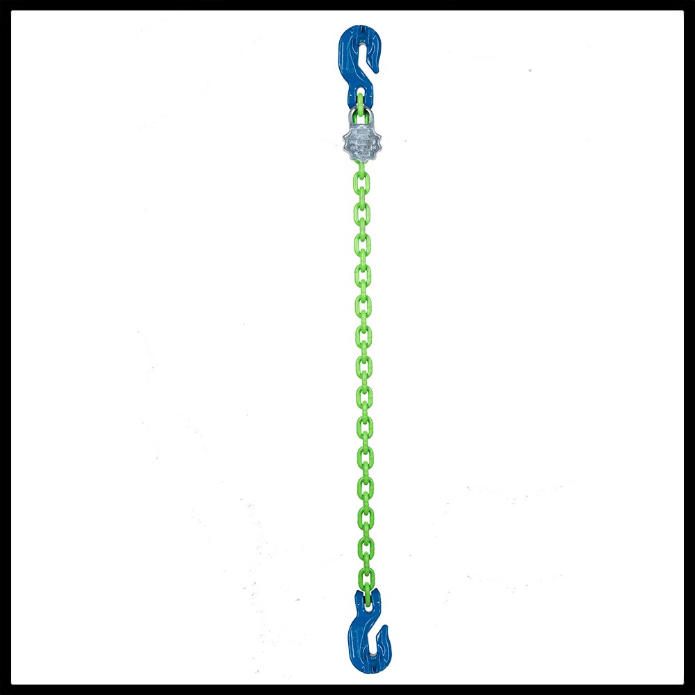 Grab & Grab Hook Sling Leg Chain Sling - Grade 100