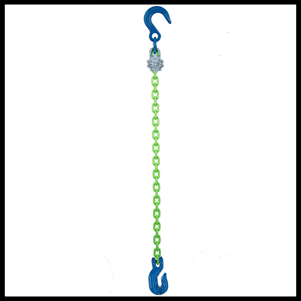 Grab & Foundry Hook Sling Leg Chain Sling - Grade 100